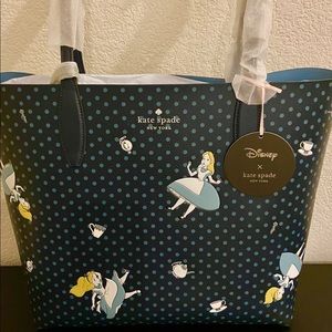 Kate Spade Alice in Wonderland Tote, NWT